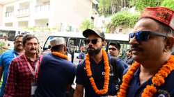 Team India reaches Dharamsala, set for clash with South Africa on Sunday