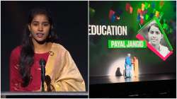 Payal Jangid awarded Changemaker award at Goalkeepers Global Goals Awards