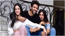 Here's how Kartik Aaryan, Ananya Panday and Bhumi Pednekar wished Pati Patni Aur Woh director on birthday