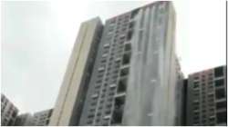 Video: Mumbai's Cuffe Parade skyscraper turns into waterfall 