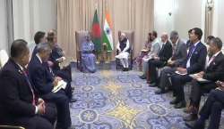 PM Modi holds bilateral talks with Sheikh? Hasina, counterparts from Bhutan, Greece, Mauritius