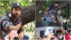 Ranbir Kapoor’s bodyguard turns superhero and saves him from falling, VIDEO