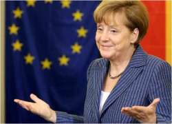 Angela Merkel to remain seated during National Anthem