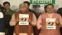 Congress, JJP dub BJP's poll manifesto as 'Jhumla patra'