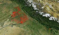 NASA image shows stubble burning in North India