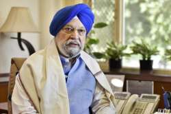  Minister of State for Civil Aviation Hardeep Singh Puri 