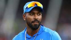 Hardik Pandya of India during the Group Stage match of the ICC Cricket World Cup 2019 between Bangladesh and India at Edgbaston on July 02 (GETTY)