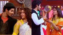 Janhvi Kapoor, Ishaan Khatter recreate iconic DDLJ scene