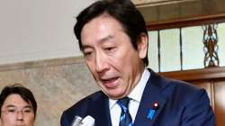 Japan's Minister of Economy, Trade and Industry Isshu Sugawara