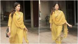 Janhvi Kapoor forgets to remove price tag from her dupatta. Gets trolled