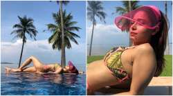 Nushrat Bharucha's swimwear pictures