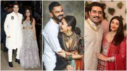 Anushka Sharma Virat Kohli to Aishwarya Abhishek Bachchan From attending star-studded Diwali bashes 