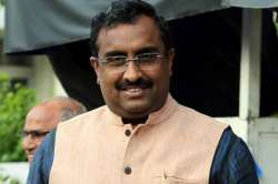 Senior BJP leader Ram Madhav