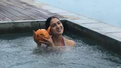 Sara Ali Khan’s pool photos from Sri Lanka vacation