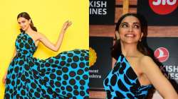 Deepika Padukone stuns in a polka dot gown at the Jio MAMI film festival