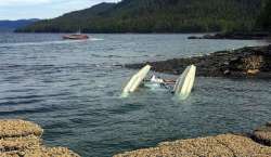 Plane crashes into water off Welsh coast, pilot missing