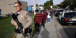 California school shooter dies