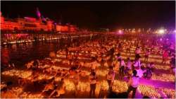 Dev deepawali will be celebrated at the Jhulelal Ghat and the Aarti will be performed at Kudia Ghat. Representational image