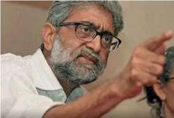 Pune court rejects activist Gautam Navlakha's bail plea