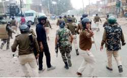 Tension prevailed in  Mohania Bazaar after protestors torched vehicles against tang viral gangrape