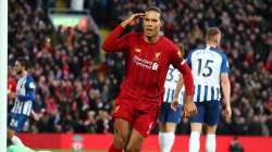 Premier League: Virgil van Dijk's brace powers Liverpool to 2-1 win over Brighton