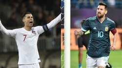 Despite scoring 99 international goals, Cristiano Ronaldo still losing the race to Lionel Messi