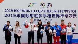 India finished their engagements at the ISSF World Cup Finals on a high