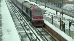 Rail service in Kashmir resume, mini buses on roads in valley