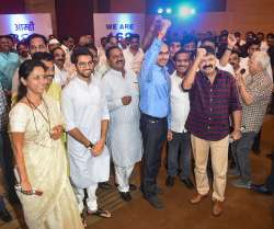 Uddhav Thackeray at Grand Hyatt.