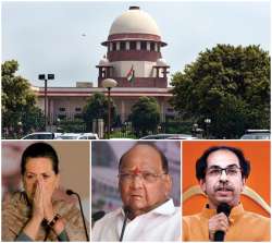 ?SC to hear Sena-NCP-Cong plea seeking quashing of Maharashtra guv's decision tomorrow at 11:30 am?