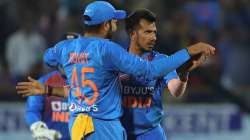 Rohit Sharma with Yuzvendra Chahal