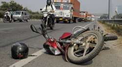 thieves die, thieves fall off speeding bike, haryana, hisar, latest news