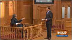 Tarek Fatah in Aap Ki Adalat with Rajat Sharma