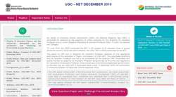 nta net, ugc net, ugc net answer key, neet application 2020, ntanet, ugc net answer key december 201