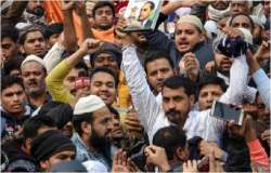 Chandrashekhar Azad's followers chant 'Raavan' as he entered court