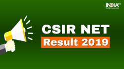 CSIR NET December 2019