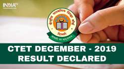 CBSE CTET Result 2019 DECLARED: Direct Link