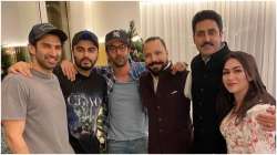 Ranbir Kapoor, Abhishek Bachchan, Arjun and others enjoy delicious meal at dinner together. See photo