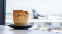 New Zealand airline trials edible coffee cups to reduce waste