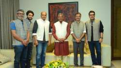 Jackky Bhagnani hosts Uttarakhand CM Trivendra Singh Rawat at his residence