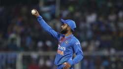 India's captain Virat Kohli gestures towards a teammate during the second Twenty20 international cricket match between India and West Indies in Thiruvanathapuram