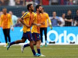 Lionel Messi and Neymar