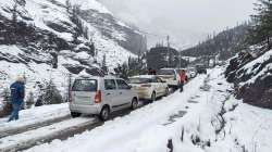 Manali snowfall