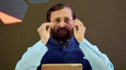 A file photo of Information and Broadcasting minister Prakash Javadekar