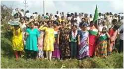 Andhra Pradesh Amaravati protest