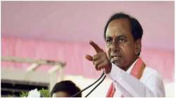 Telangana Rashtra Samithi chief K Chandrasekara Rao