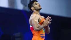 Indian wrestler Ravinder Kumar