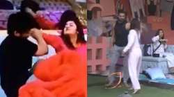 Bigg Boss 13: Shehnaaz Gill slaps Sidharth Shukla while Madhurima hurls 'chappal' at Vishal Aditya S