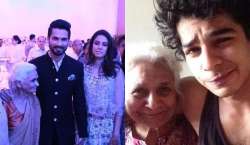 Shahid Kapoor grandmother