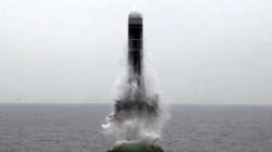 India tests submarine-launched ballistic missile